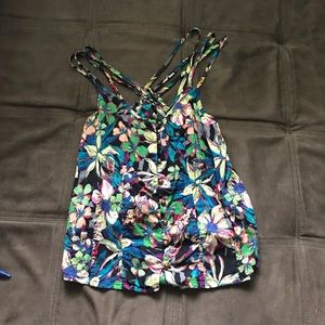Charlotte Russe 3 strap tank top